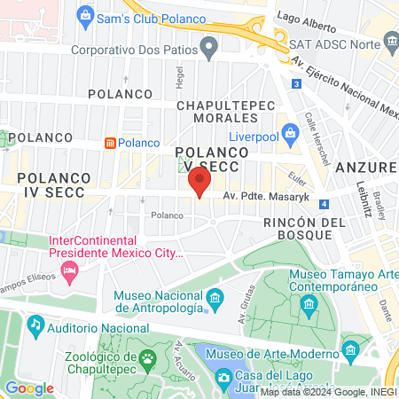 Dra. Lina Estrella Martínez Guevara, Ortopedista map