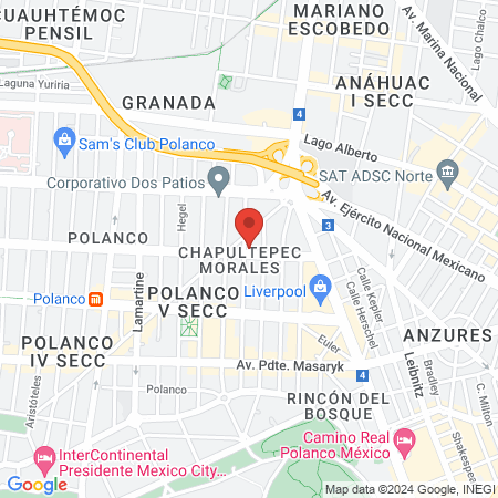 Luzawi S.A.S de C.V map