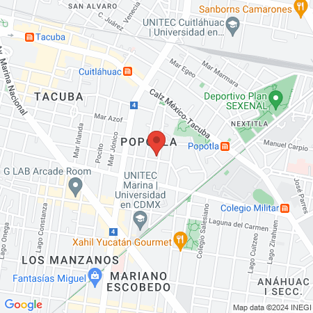 Consultorio Oftalmológico Dr. Ruben Arriaga map