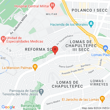 Canales Najjar Emilio César map