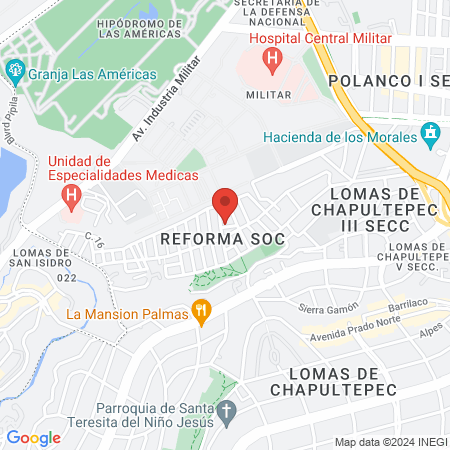 Podología Sra. Eva Reyes Alba map