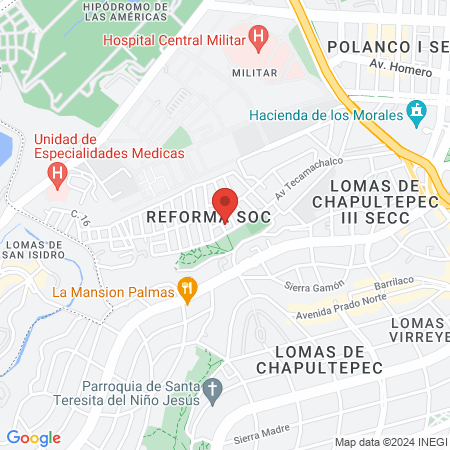 Ignacio Alejandro Martinez Monroy Cirujano General map