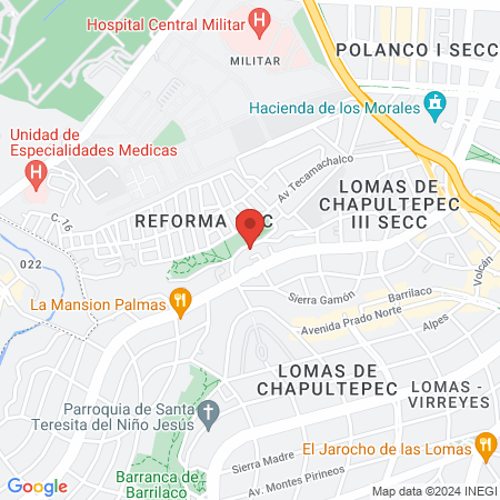 Centro Quiropractico Lomas map