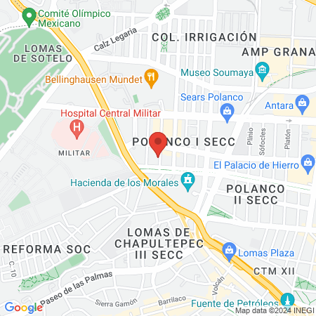 Dentart Polanco - Consultorio Dental Polanco map