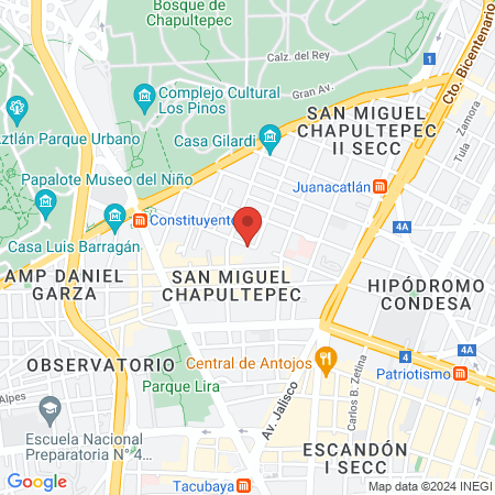 Gerardo Manzanares Carrillo Ginecólogo Obstetra map