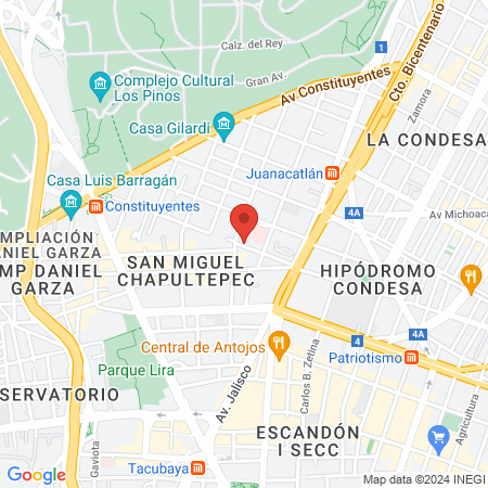 Centro de Densitometria Ósea map