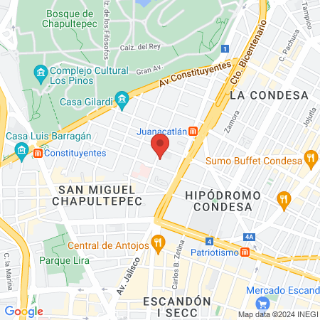 Martha Tarasco Audiólogo map