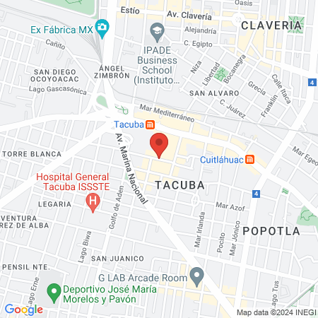 Estética Maricela map