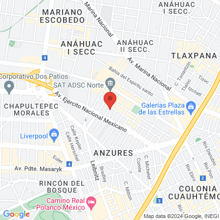 Dra. Elena Salmerón Toro, Psiquiatra map