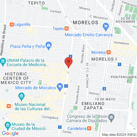 BELLEZA & BARBER map