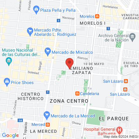 Boxeo mexico gym map