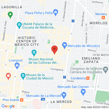 Espacio Interactivo en Salud para Jóvenes "Impulso" map