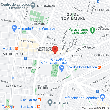 Consultorio Colpos Woman map