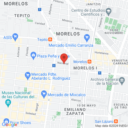 Veterinaria Mascotitas map