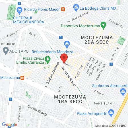 Especialidades Médicas y Odontológicas map