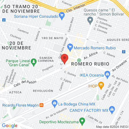 Estética Marylyn map