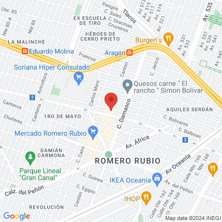 Dentis Clinic by Gabriela Colín map