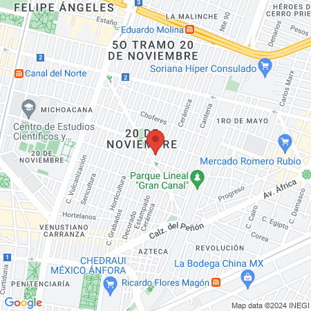 Promedica San Juanita map