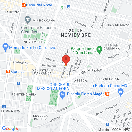 Bernardino Santiago Javier Dr map