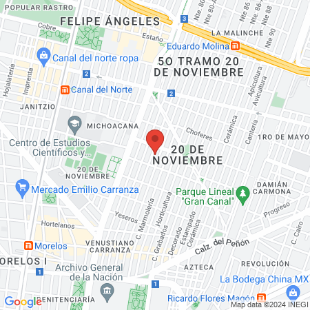 Clinica Veterinaria KAMEVET map