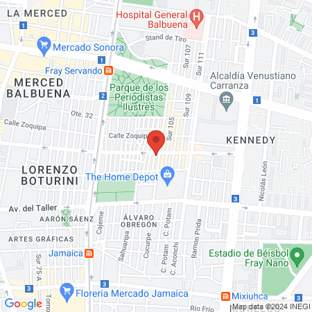 barberia el patron cdmx map