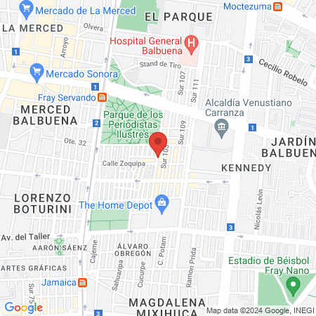 Consultorio Dental luz cucurpe map