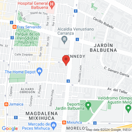 Clínica Coatlahui map