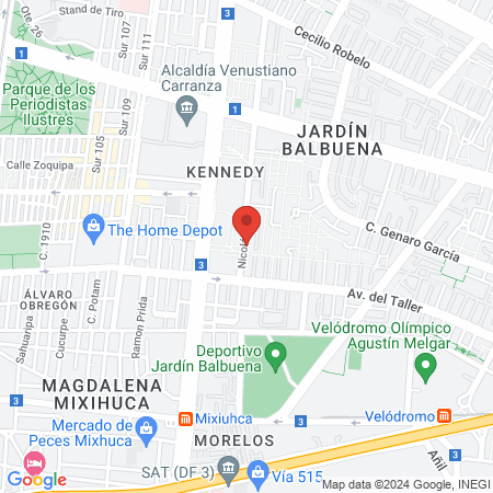 CLINICA DEL DOLOR HOMEOPATIA, ACUPUNTURA CON IMANES y Med. QUANTICA map