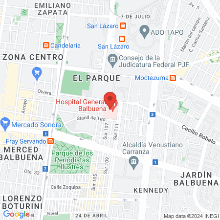 Capacitación-HG Balbuena map