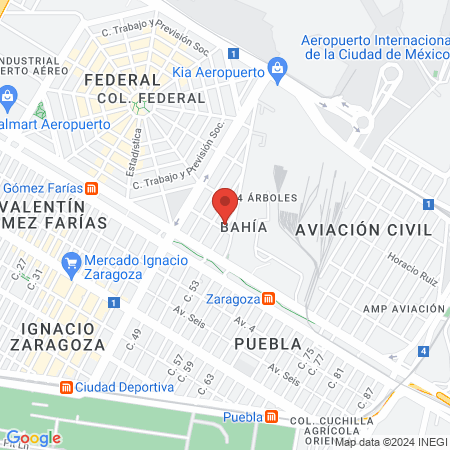 Always Beautiful Mx map