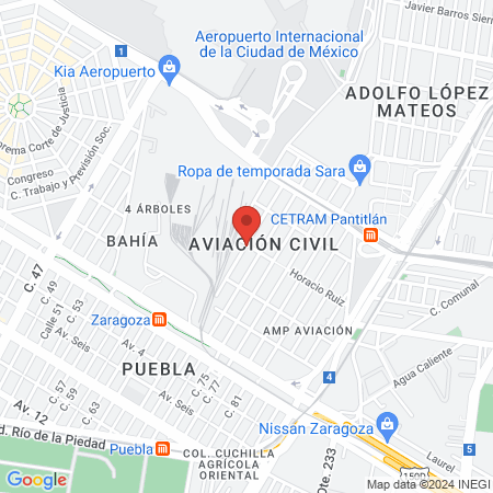 Estetica Bretado map