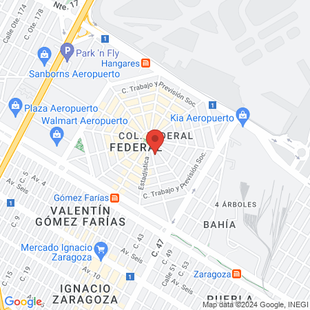 BARBERIA EL CHULO map