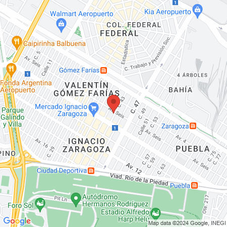 Barbers Salón Studio 187 map