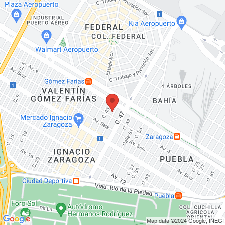 Dr. Juan Carlos Morales map