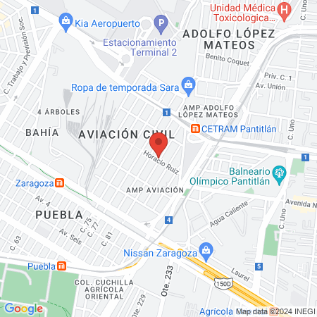 Podólogos Foot salón map