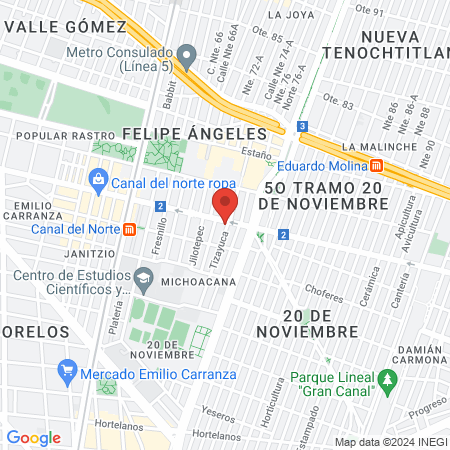 Podólogo Albert's map