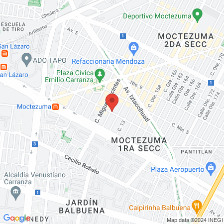 Barber shop venegas map