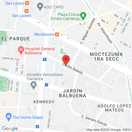 Equilibrio Total Belleza | Balbuena | Piso 1 map