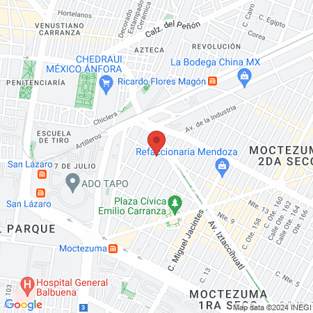 Masac Centro de Diversiones map