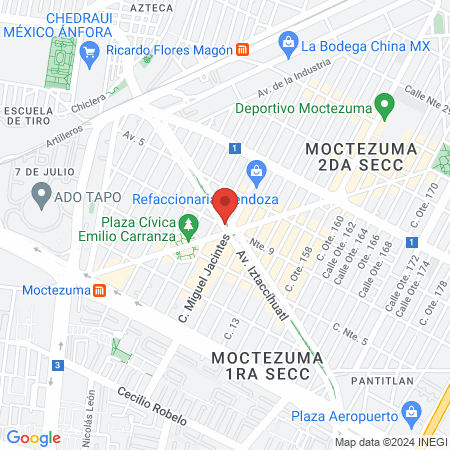Gimnasios Urbanos 273 map