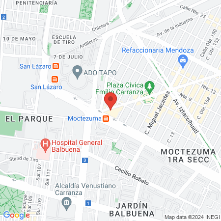 CLINICA DENTAL CUAUHTLI map