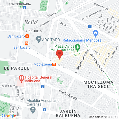 Dental Dr. César Francisco Ontiveros Martín map