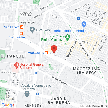 Cirujano Dentista Dra. Verónica Ayala Hernández map