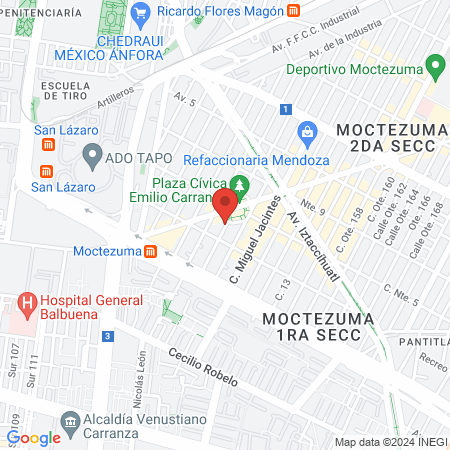 Bata Corta Servicios Dentales map