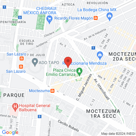 Consultorio Médico Jeremias Sánchez Bahena map