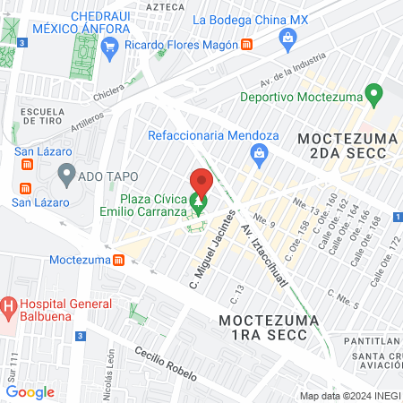 Medicina Aeronautica Dr. Roberto Rafael Ortega Hernandez map