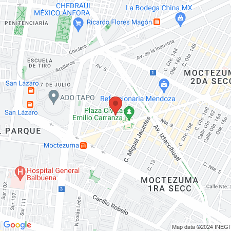 Tita y fiori veterinaria map