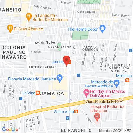 Carolina & Nail’s map