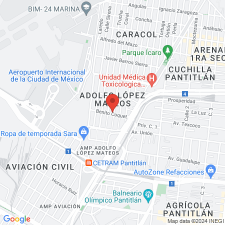 Estetica Unisex D'marce map