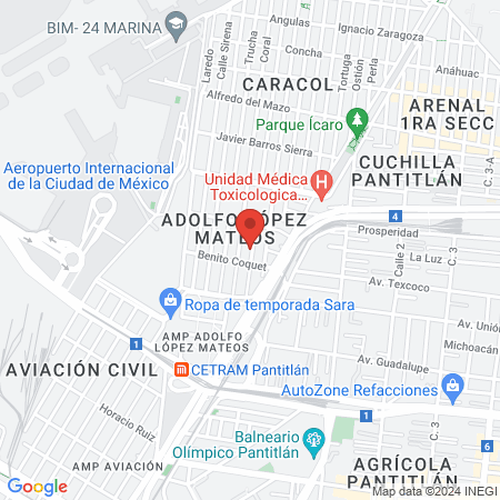 Odontología Integral Dra. Aurora Caballero map